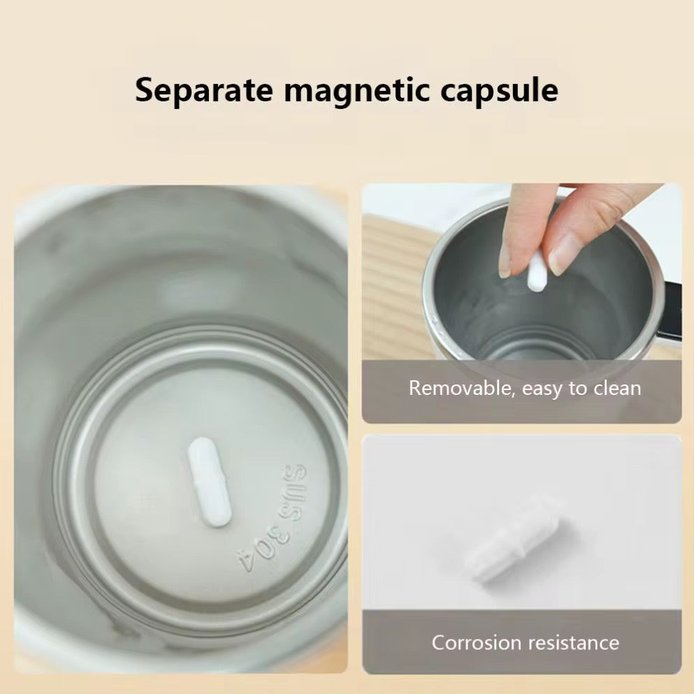 Μαγνητική Κούπα Ανάδευσης με Μετρούμενη Θερμοκρασία