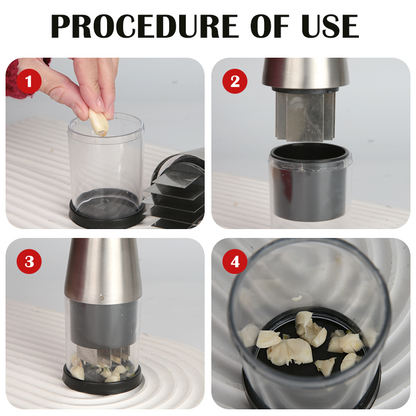 Επαναστατικός Κόφτης Σκόρδου & Μικρών Λαχανικών